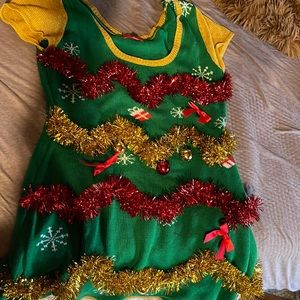 Ugly Christmas Sweater Dress - Large